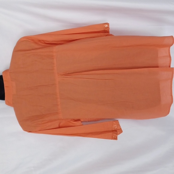 Royal Moda Boho Embroidered & Sequin Tunic Size XL, 24" pit to pit,  31" long - Picture 3 of 7